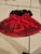 Rare Editions Black/Red Long Sleeve Dress 18 Months