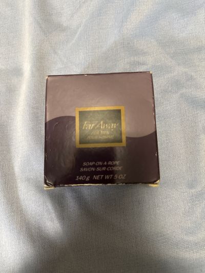 Avon mens Far away, 5 ounce soap on a rope