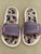 Under armor Comfy purple and pink slides 3 (Big Kid)