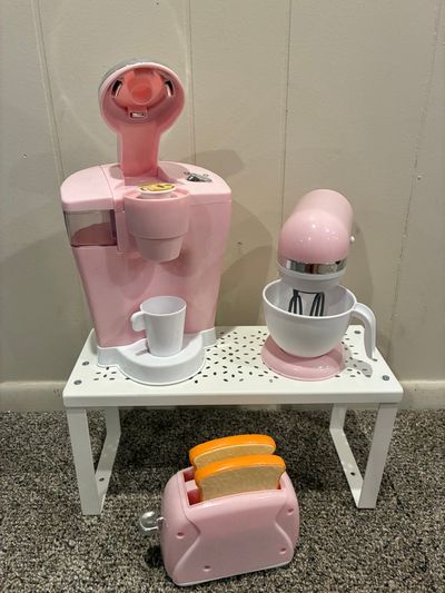 Coffee maker - toaster - mixer set kitchen accessory set