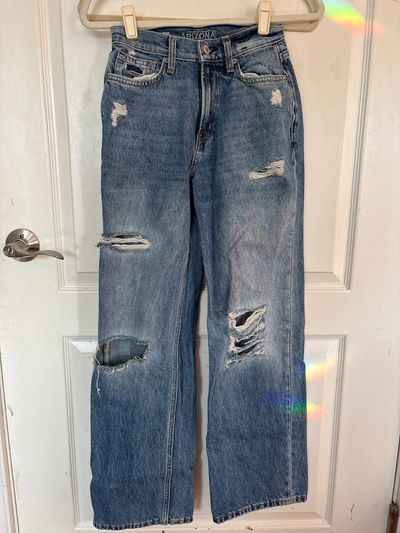 Arizona jeans - distressed Highest rise curvy skater jeans Junior S - 1