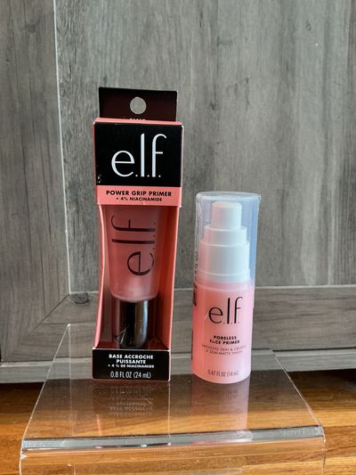 Elf New power grip primer & Poreless face primer