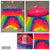 Wonder nation Tie dye tankini top 14-16
