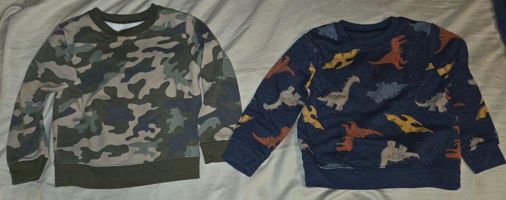 Set of 2 Garanimals 24M Boys Crewneck sweaters  24 Months