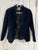 H&M Dark blue blazer very elegant velvet 10-12