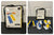 SKLZ-flag football set 10 flag belts, blue and yellow flags, no cones