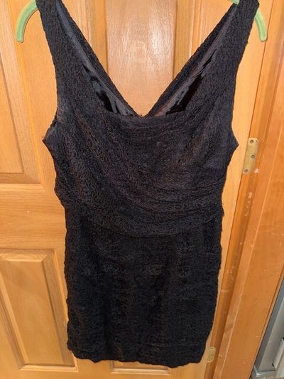 Express Black lace cocktail dress Women's 10