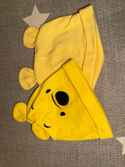Disney Set of 2 Winnie the Pooh hats Infant (0-2 yrs)