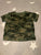 Old navy Green army short sleeve shirt 12-18 Months