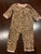 Carters 6 month leopard print warm button up 6 Months