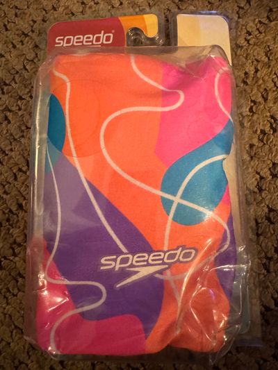 Brand new speedo arm band Floaties soft material From target retail for $17 they are fabric ones