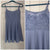 City studio dress Blue adjustable straps sewn in cups Junior L - 9