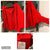 Plus size Plus size red bat wing sweater Women's 3X