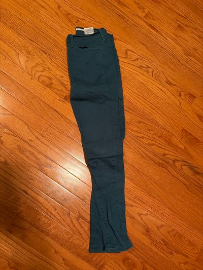 Levi Size 28 dark teal skinny pants  Junior S - 3