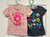 Wonder Nation t-shirts bundle 2 t-shirts xs 4/5 5T