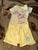 Disney Winnie the Pooh outfit onesie and shorts 0-3 Months