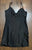 Princess Polly Black slip dress w/adjustable straps Women's 10