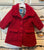 The Children's Place Red Dress Coat Excellent Condition, 6-9 Months, wool blend. SFPF home  Like new! 6-9 Months