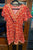 RED BOHO DRESS  Women's - M