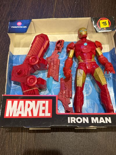 Brand new full-size Marvel Iron Man figure