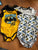 Batman dc comics Four onesies 6-9 Months