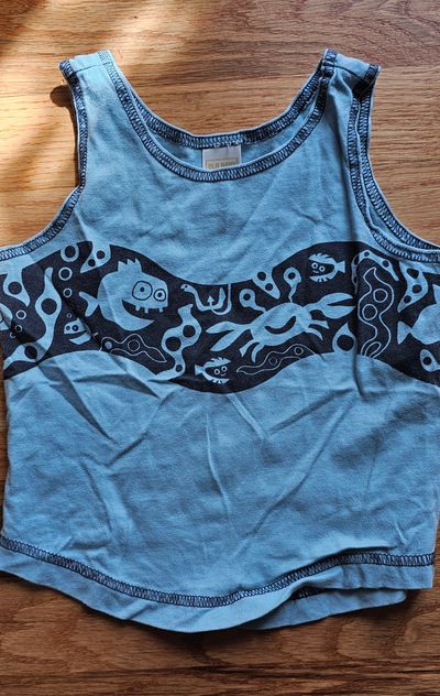 Old Navy Boys tan top in very good condition 12-18 Months