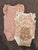 Various Bodysuits with ruffles 0-3 Months