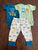 Gerber 2 onesies and pant set  3-6 Months