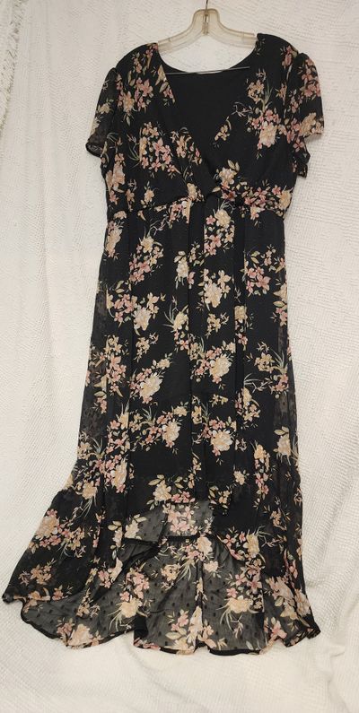 Long DRESS LIGHT material  Women's 2X