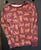 Old Navy Bear themed pajama top 10-12