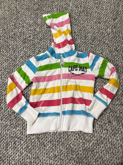 Avalon Cape May rainbow striped sweatshirt 2T