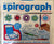 Spirograph deluxe set Missing 2 wheels, 2 pens, putty-