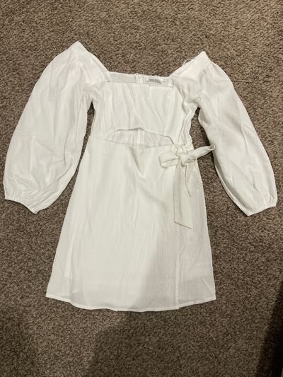 Astr White dress Women's - L
