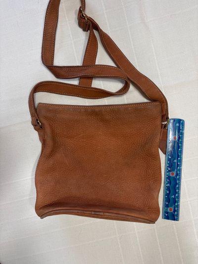 Coach bucket bag tan color suede