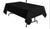 New Black Rectangle Tablecloth 60"x 102" fits an 8ft table