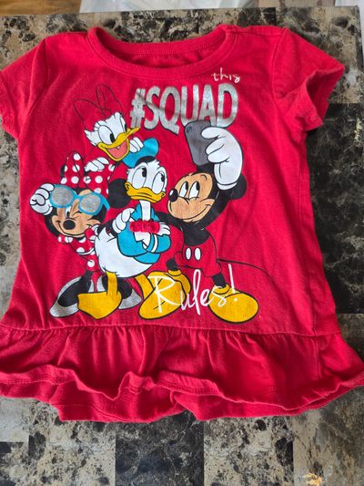 Disney short sleeved shirt  2T