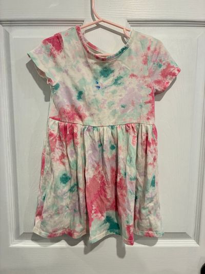 Cat & Jack Dress Tie Dye Dress 4T