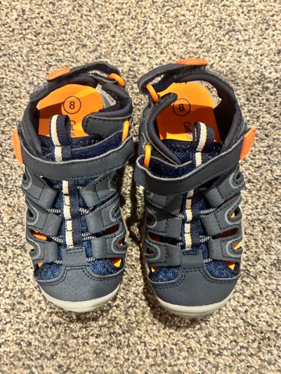 Cat & Jack sandals barely worn sandals size 8 8 (Lil' Kid)