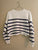 Hollister Navy Striped Ribbed Knit Sweater Women's - S