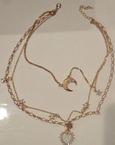 Three tiered necklace