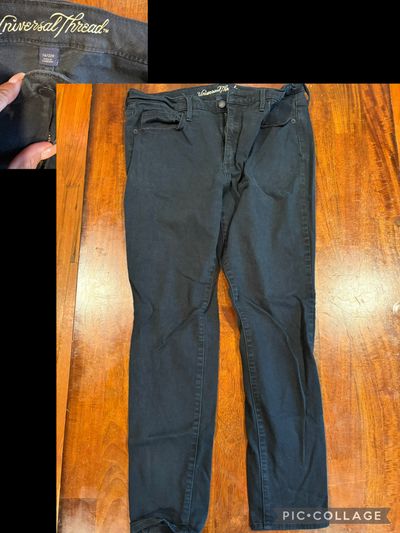 UNIVERSAL THREAD BLK JEANS  Women's 14
