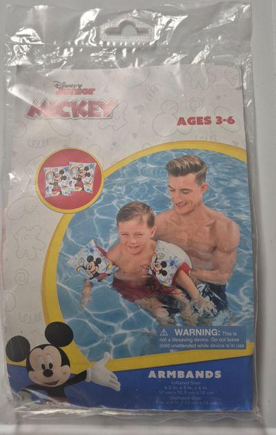 New Mickey Mouse Pool Arm Floats