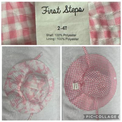 Reversible Toddler Sun Hat. First Steps 2-4T Reversible Toddler Sun Hat. First Steps 2-4T Toddler (2-4 yrs)