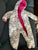 Snow suit with pink fleece inside  18 Months