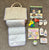 American Girl Bitty Baby Changing Bag and access. Some stain,  writing in book