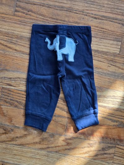 Carters Pants elephant on bottom  6 Months