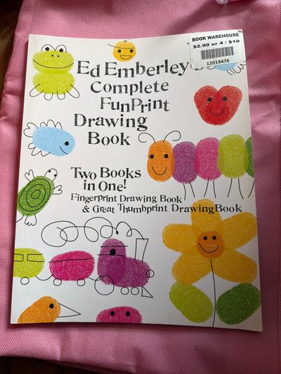 Ed Emberley Fun Print Drawing Book