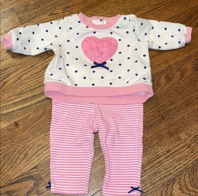 Little Me 6 months Two piece little me outfit 6 Months