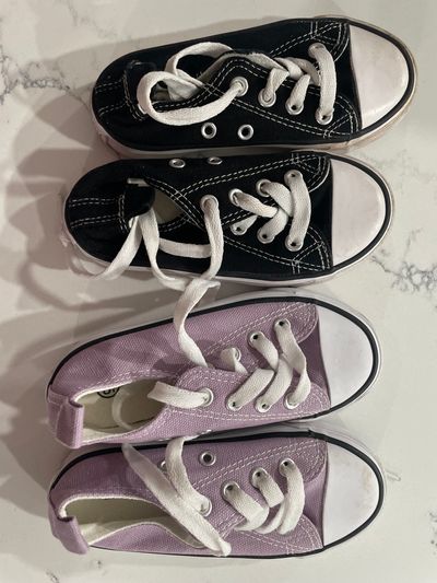 Fashion Kids 2 lairs of kids shoes size 8 8 (Lil' Kid)