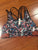 Under Armour sports bra, mixed colors, black Youth size large 14-16
